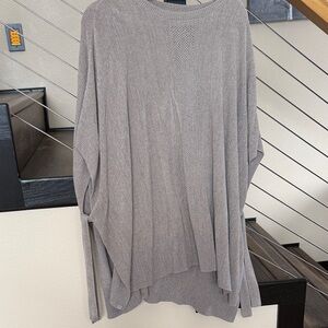 Barefoot Dreams Stone/khaki Poncho